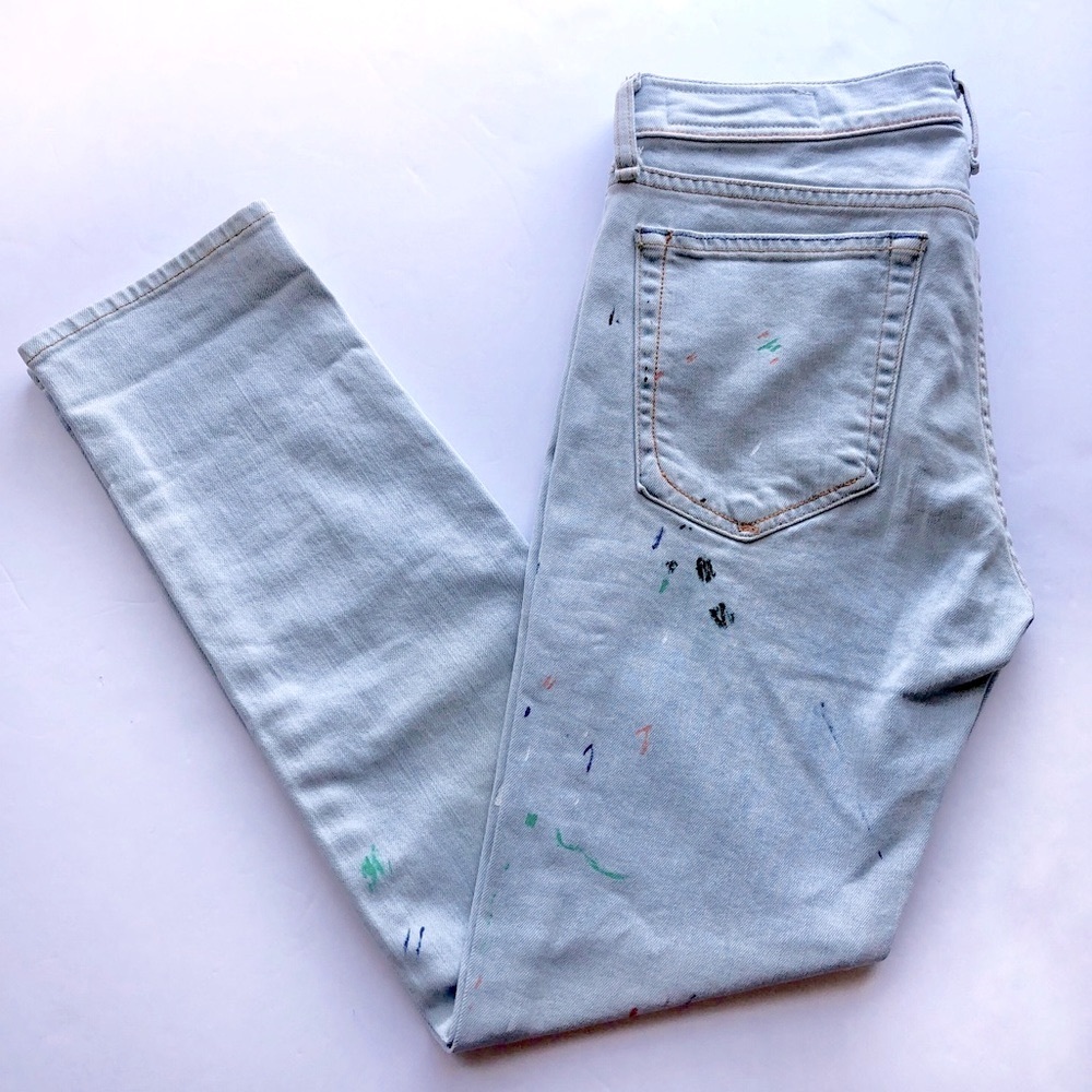 rag&bone NWT Dre Paint Splatter Skinny Jeans - Picture 6 of 8